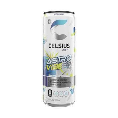 CELSIUS ARCTIC VIBE Sparkling Frozen Berry, Sugar Free Energy Drink, 12 Fl Oz (Pack of 12)
