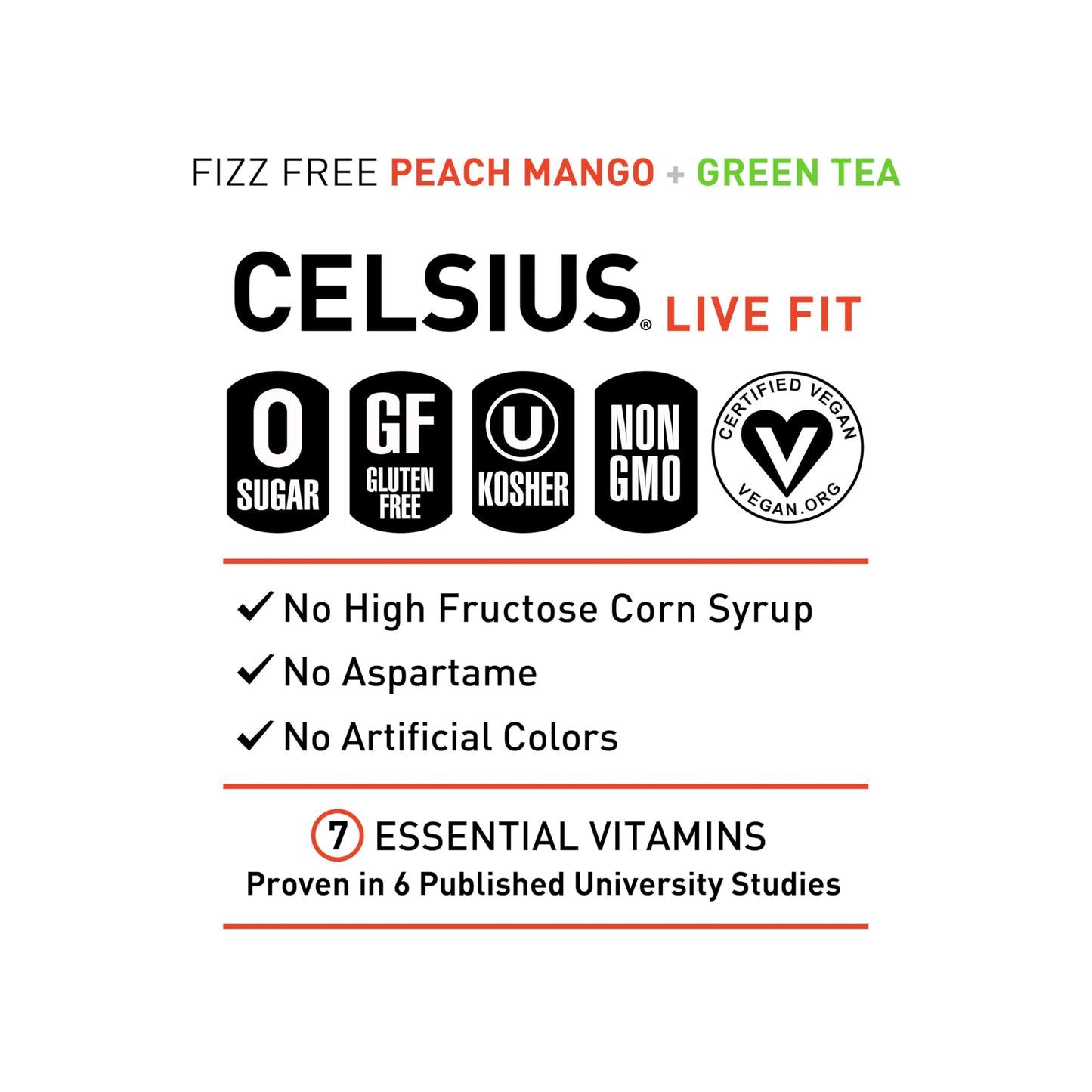 CELSIUS ARCTIC VIBE Sparkling Frozen Berry, Sugar Free Energy Drink, 12 Fl Oz (Pack of 12)