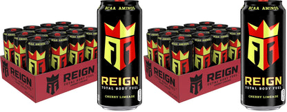 Reign Total Body Fuel, Orange Dreamsicle, Fitness & Performance Drink, 16 Fl Oz (Pack of 12)