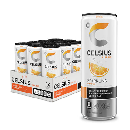CELSIUS ARCTIC VIBE Sparkling Frozen Berry, Sugar Free Energy Drink, 12 Fl Oz (Pack of 12)