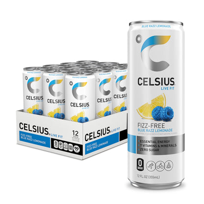 CELSIUS ARCTIC VIBE Sparkling Frozen Berry, Sugar Free Energy Drink, 12 Fl Oz (Pack of 12)