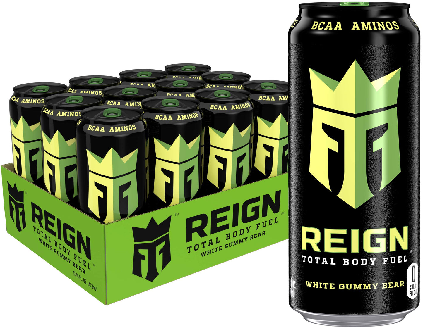Reign Total Body Fuel, Orange Dreamsicle, Fitness & Performance Drink, 16 Fl Oz (Pack of 12)