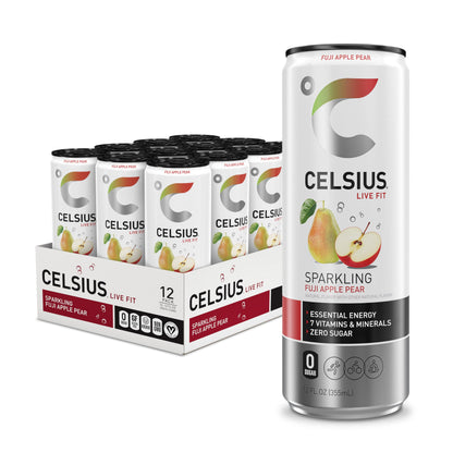 CELSIUS ARCTIC VIBE Sparkling Frozen Berry, Sugar Free Energy Drink, 12 Fl Oz (Pack of 12)