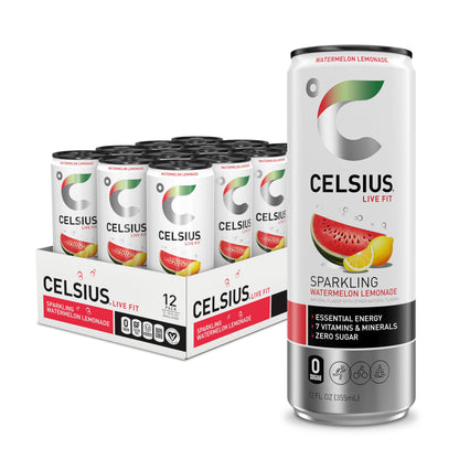 CELSIUS ARCTIC VIBE Sparkling Frozen Berry, Sugar Free Energy Drink, 12 Fl Oz (Pack of 12)